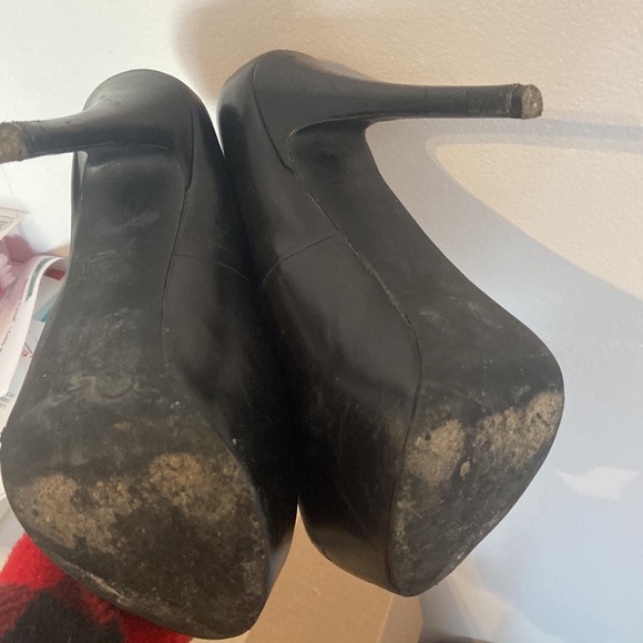 Steve Madden black platform pump heel (model: dejavu) size US 6 - Picture 5 of 5